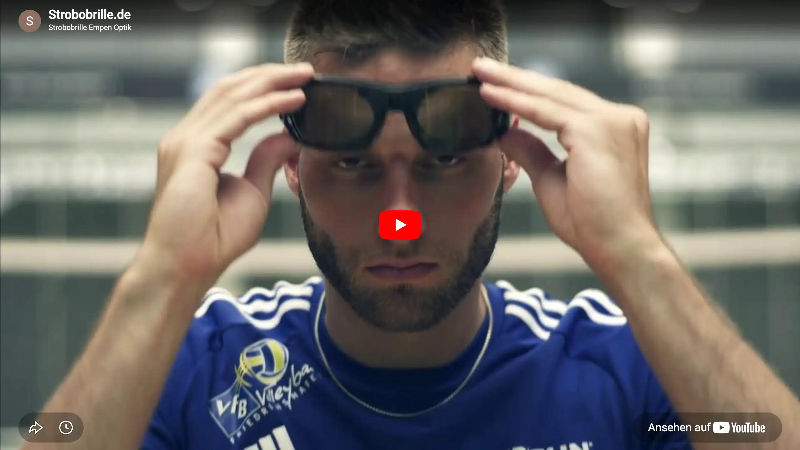 Strobobrille auf Youtube